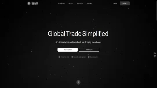 TradeOps Analytica App screenshot