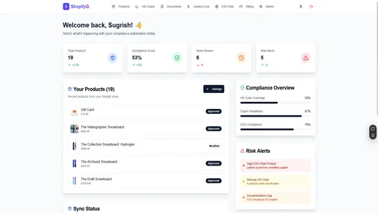 TradeOps Analytica App screenshot