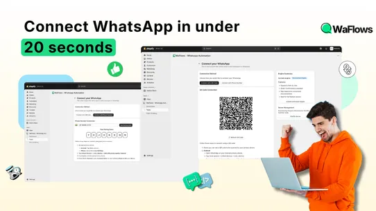 WaFlows ‑ Whatsapp Automation screenshot
