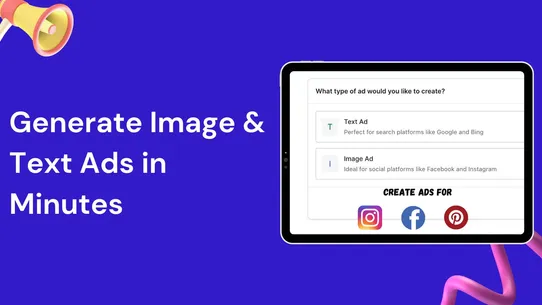 A3: AI Instagram Facebook Ads screenshot