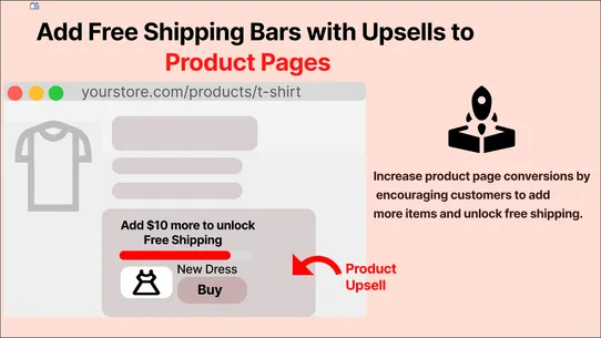 Priority Free Shipping Upsell screenshot