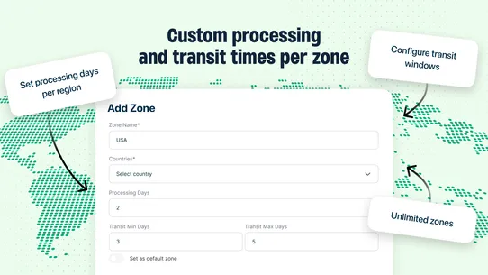 Estimated Delivery Date Pro screenshot