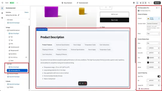Product Description Layout Pro screenshot