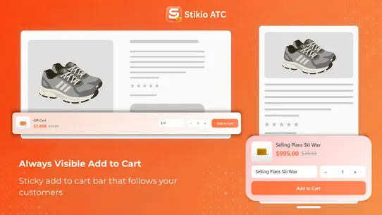 Stikio ‑ Sticky Add to Cart screenshot