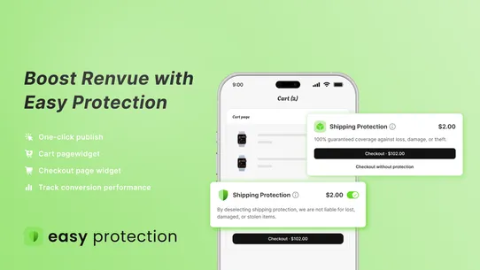 Easy Shipping Protection screenshot