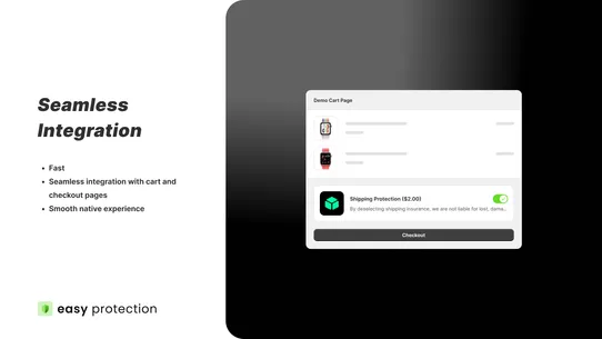 Easy Shipping Protection screenshot