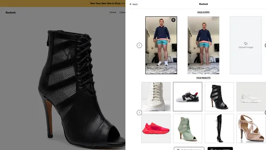 ReaLook: Virtual Try‑On Room screenshot