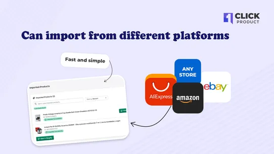 1Click: AI Product Importer screenshot