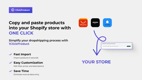 1ClickProduct: Copy Products screenshot