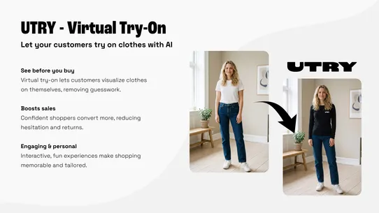 UTRY ‑ Virtual Try‑On screenshot