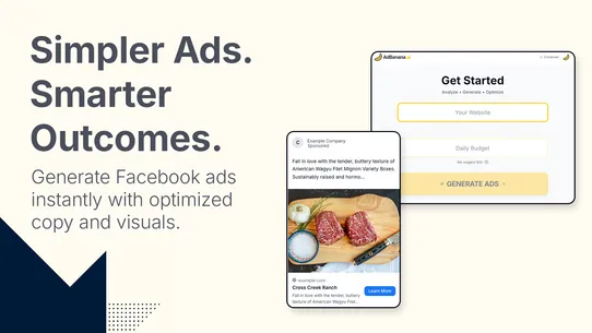 AdBanana.ai screenshot