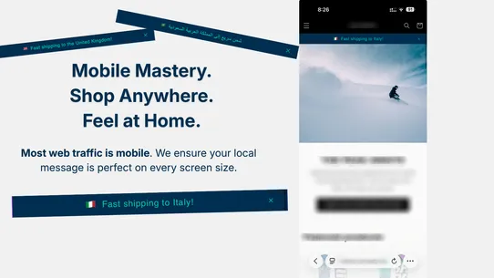 NativeBanner – GeoTargeted Bar screenshot