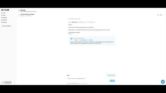 Aiva: AI Inbox Assistant screenshot