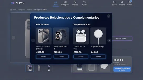 Abu AI; Upselling &amp; Crosseling screenshot