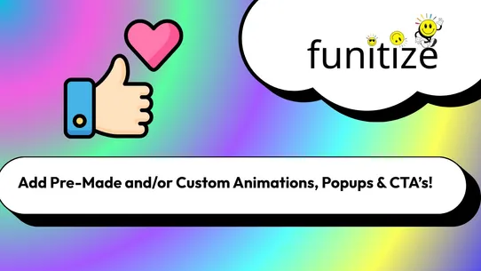 Funitize ‑ Animations &amp; Popups screenshot