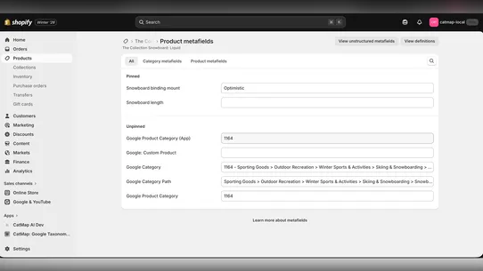 CatMap: AI Shopping Feed Fix screenshot