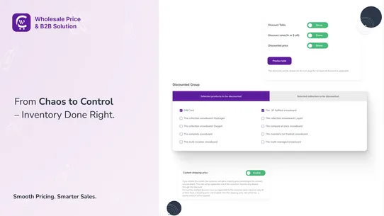 Wholesale Price &amp; B2B Solution screenshot