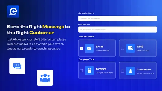 ECA: Easy Messaging App screenshot