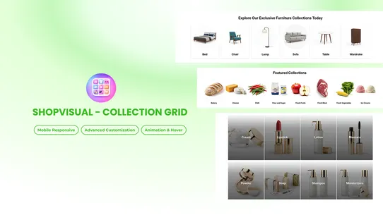 ShopVisual ‑ Collection Grid screenshot