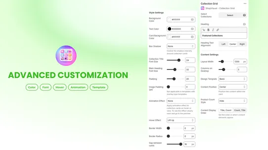 ShopVisual ‑ Collection Grid screenshot