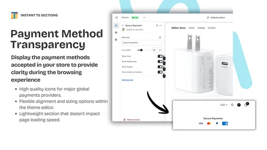 Instant TS Sections screenshot