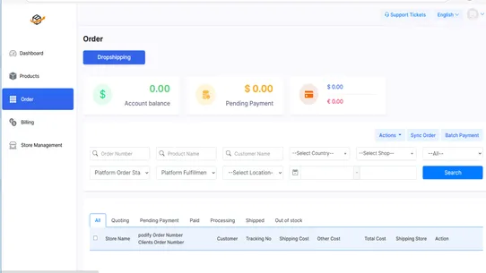 Once Dropshipping screenshot