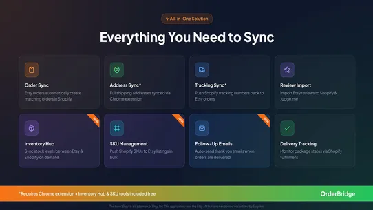 OrderBridge screenshot