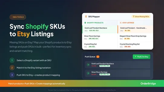 OrderBridge screenshot