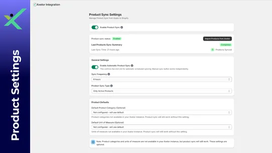 Axelor Integration screenshot