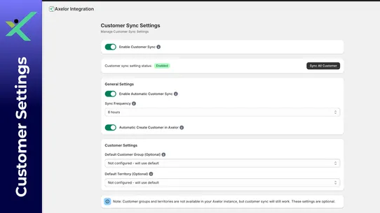 Axelor Integration screenshot