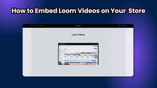 Embed Loom Videos screenshot