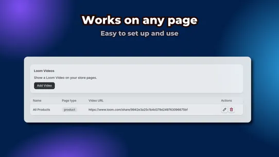Embed Loom Videos screenshot