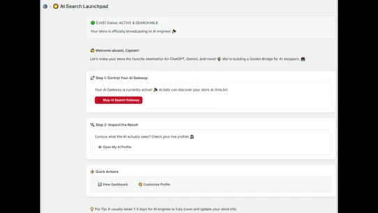 Pure LLM ‑ AI Search Optimizer screenshot