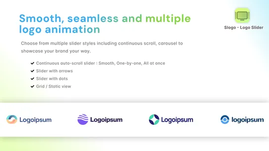 Slogo ‑ Logo Slider screenshot