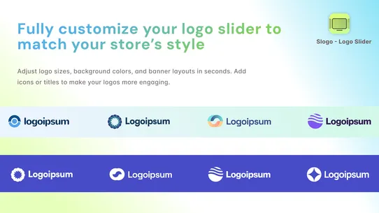 Slogo ‑ Logo Slider screenshot