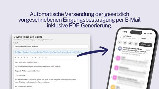 EU Widerrufs‑Button screenshot