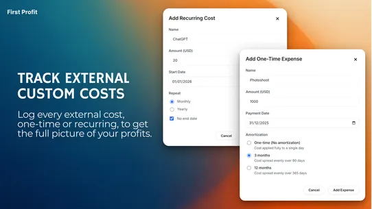 First Profit – AI Analytics screenshot