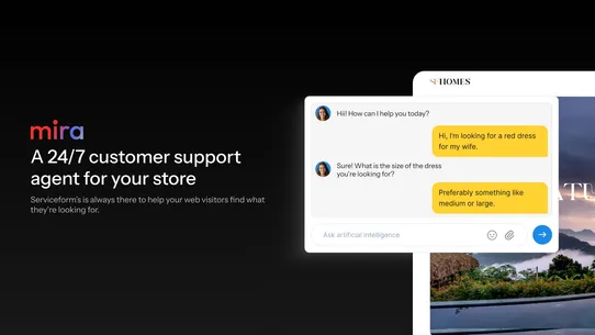 Serviceform screenshot