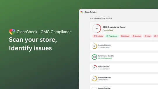 ClearCheck | GMC Compliance screenshot