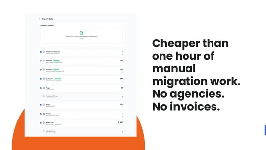 Movely ‑ Store Migration screenshot