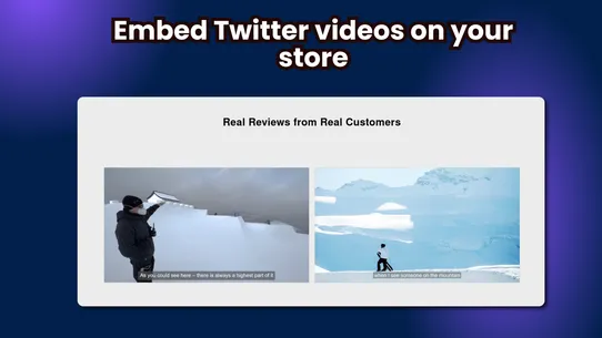 Embed Twitter Videos screenshot