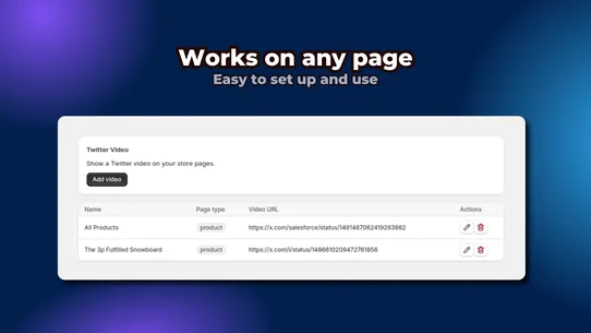 Embed Twitter Videos screenshot