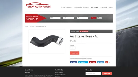 Automotive Part Search screenshot