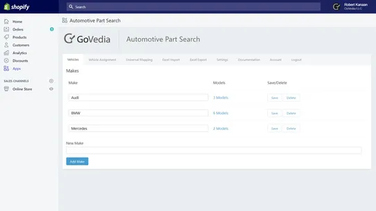 Automotive Part Search screenshot