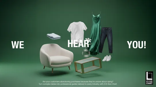 ICS Size Chart screenshot