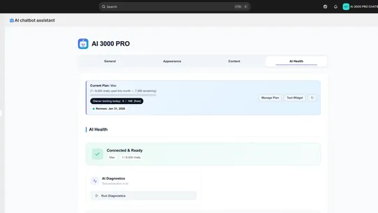 AI 3000 PRO ‑ AI Chatbot screenshot