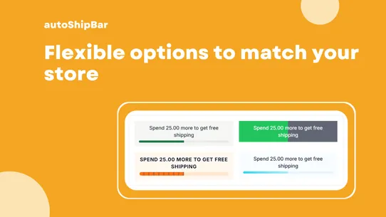 autoShip | Free Shipping Bar screenshot