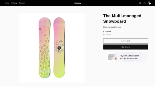 Hoox. Issuer Funded Rewards screenshot