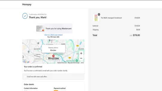 Hoox. Issuer Funded Rewards screenshot