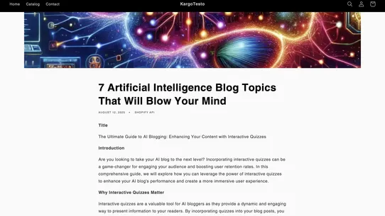 AutoContent Pro screenshot